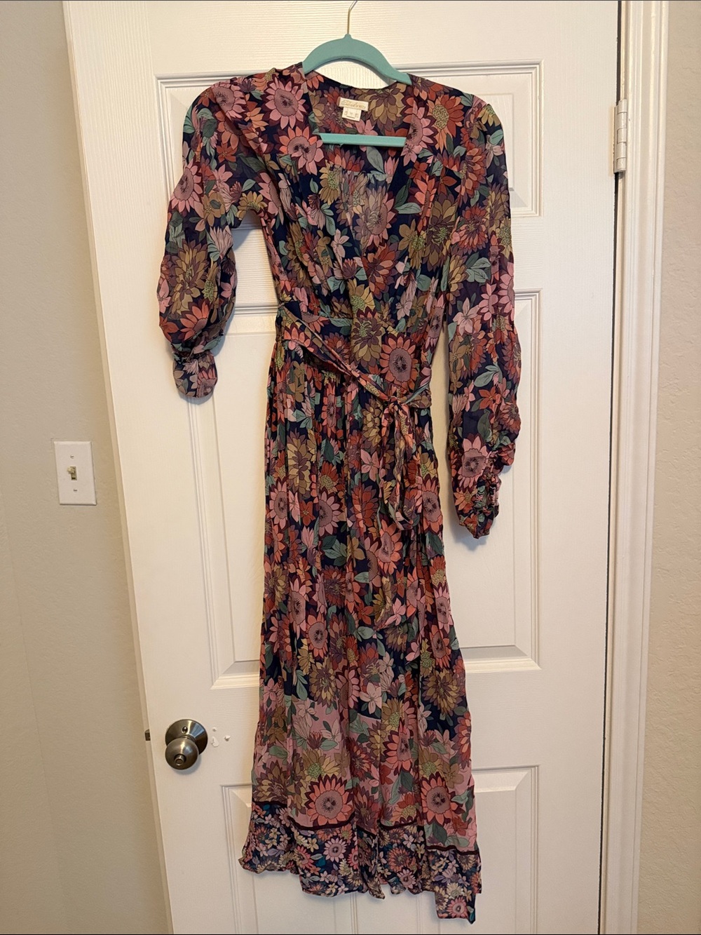 Shoshanna Floral midi Dress - size 8